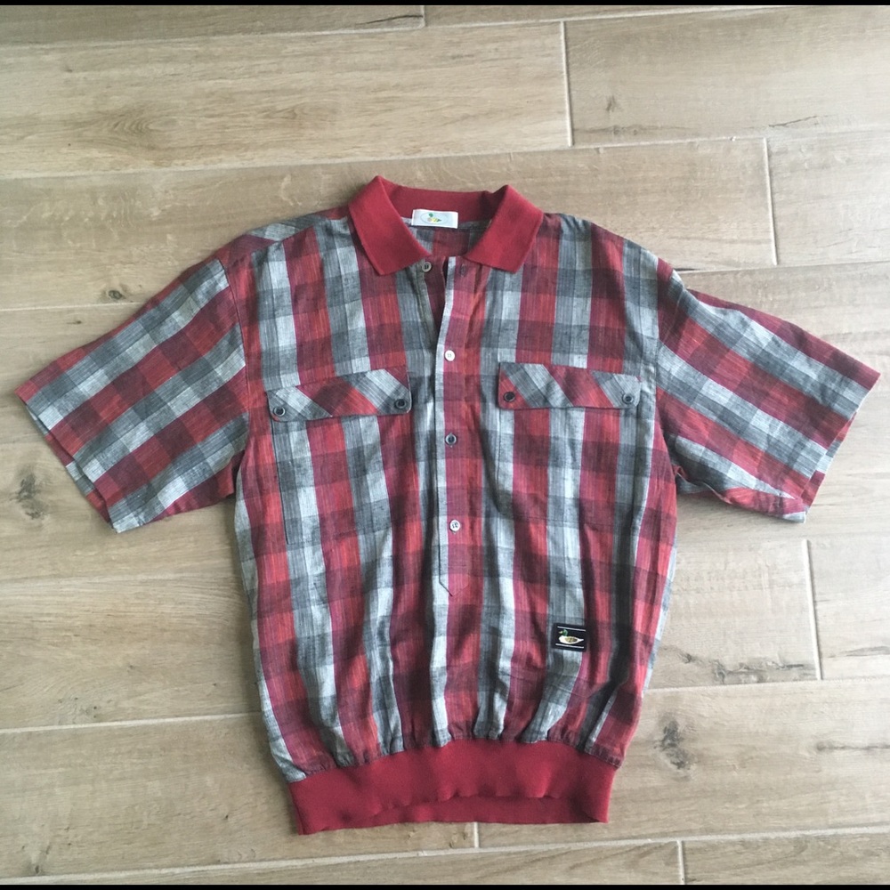 Men’s Vintage Plaid Shirt